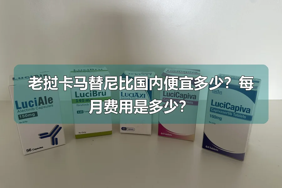 老挝卡马替尼比国内便宜多少?每月费用是多少?